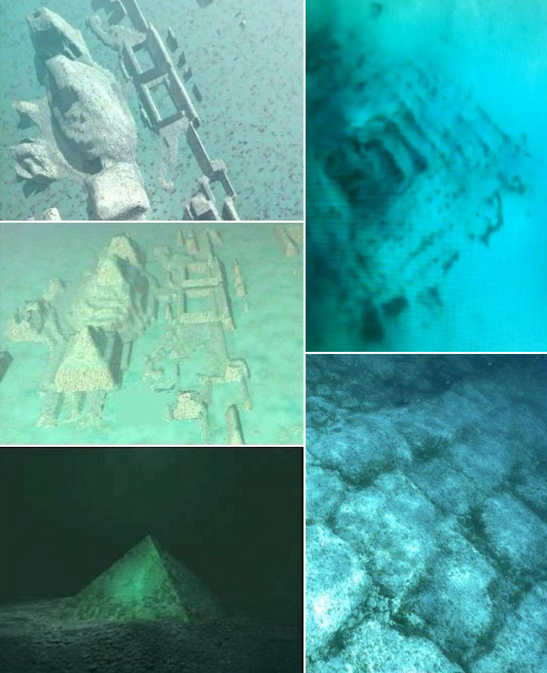 During the past few decades, various diving expeditions in the Caribbean have found odd structures under water. For example, near the Bahamian island Bimini, megalithic walls and roads of hundreds of metres long were found, among other things. The roads were laid on a carefully constructed foundation, and could therefore definitely not have originated naturally. Contours of pyramids could be seen too. Sonar images and photos were taken. However, when they tried to share their discovery with the world, science and the media were barely interested and they were even actively sabotaged by the authorities to undertake follow-up expeditions